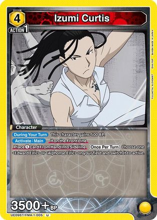 Izumi Curtis (UE09ST/FMA-1-005) - UE09ST FULLMETAL ALCHEMIST Starter Deck
