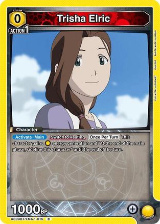 Trisha Elric (UE09BT/FMA-1-015) - UE09BT FULLMETAL ALCHEMIST