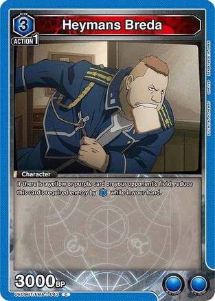 Heymans Breda (UE09BT/FMA-1-043) - UE09BT FULLMETAL ALCHEMIST