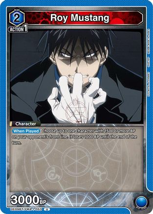 Roy Mustang (053) (UE09BT/FMA-1-053) - UE09BT FULLMETAL ALCHEMIST