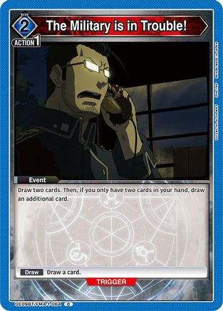 The Military is in Trouble! (UE09BT/FMA-1-064) - UE09BT FULLMETAL ALCHEMIST