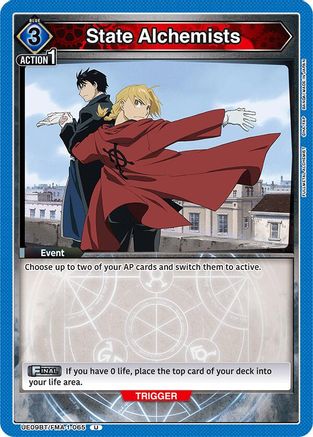 State Alchemists (UE09BT/FMA-1-065) - UE09BT FULLMETAL ALCHEMIST
