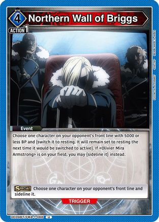 Northern Wall of Briggs (UE09BT/FMA-1-066) - UE09BT FULLMETAL ALCHEMIST