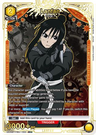 Lanfan (023) (SR*) (UE09BT/FMA-1-023) - UE09BT FULLMETAL ALCHEMIST Foil