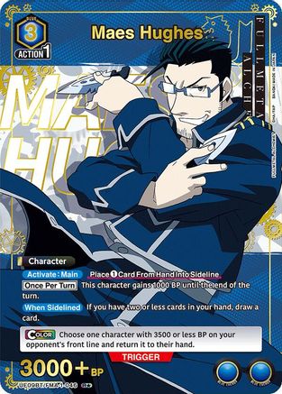 Maes Hughes (046) (R*) (UE09BT/FMA-1-046) - UE09BT FULLMETAL ALCHEMIST Foil
