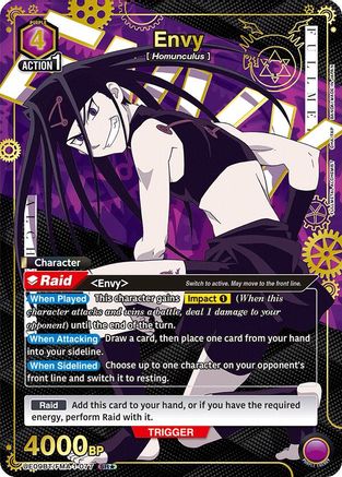 Envy (077) (SR*) (UE09BT/FMA-1-077) - UE09BT FULLMETAL ALCHEMIST Foil