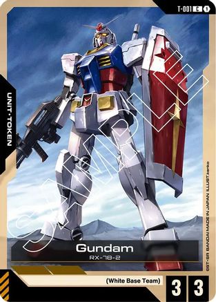 Gundam (T-001) Token (T-001) - Newtype Rising