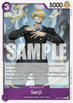 Sanji (070) (OP12-070) - Legacy of the Master Foil