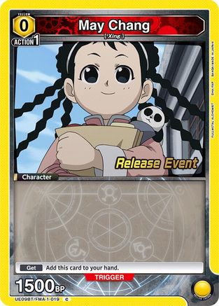 May Chang (019) (UE09BT/FMA-1-019) - UE09BT FULLMETAL ALCHEMIST Release Event Cards
