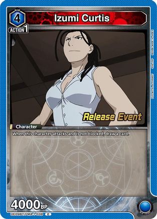 Izumi Curtis (038) (UE09BT/FMA-1-038) - UE09BT FULLMETAL ALCHEMIST Release Event Cards