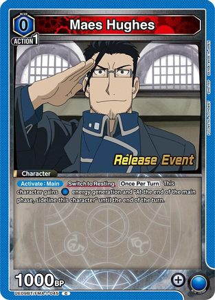Maes Hughes (045) (UE09BT/FMA-1-045) - UE09BT FULLMETAL ALCHEMIST Release Event Cards