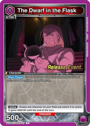 The Dwarf in the Flask (UE09BT/FMA-1-087) - UE09BT FULLMETAL ALCHEMIST Release Event Cards