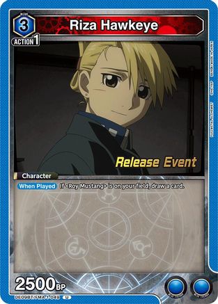 Riza Hawkeye (049) (UE09BT/FMA-1-049) - UE09BT FULLMETAL ALCHEMIST Release Event Cards