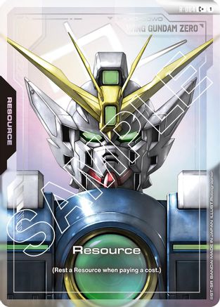 Resource (R-004) (C+) (R-004) - Newtype Rising Holofoil