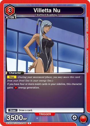 Villetta Nu (UEX03BT/CGH-2-064) - UEX03BT CODE GEASS Lelouch of the Rebellion Vol2 Foil