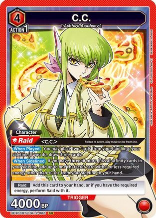 C.C. (066) (UEX03BT/CGH-2-066) - UEX03BT CODE GEASS Lelouch of the Rebellion Vol2 Foil