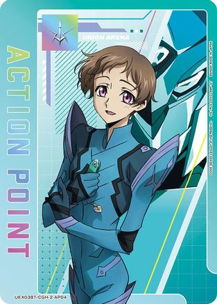 Action Point Card (AP04) (UEX03BT/CGH-2-AP04) - UEX03BT CODE GEASS Lelouch of the Rebellion Vol2 Foil
