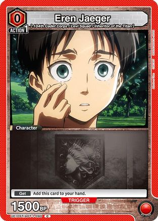 Eren Jaeger (090) (UE10ST/AOT-1-090) - UE10ST Attack on Titan Starter Deck