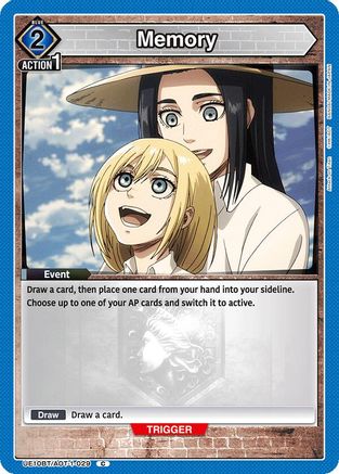 Memory (UE10BT/AOT-1-029) - UE10BT Attack on Titan