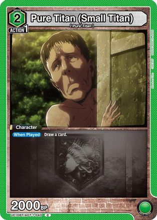 Pure Titan (Small Titan) (UE10BT/AOT-1-040) - UE10BT Attack on Titan