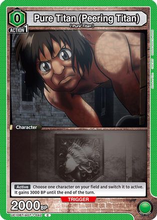 Pure Titan (Peering Titan) (UE10BT/AOT-1-042) - UE10BT Attack on Titan
