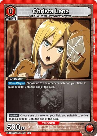 Christa Lenz (UE10BT/AOT-1-078) - UE10BT Attack on Titan