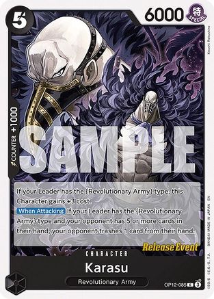 Karasu (OP12-085) - Legacy of the Master Release Event Cards