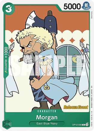 Morgan (OP12-035) - Legacy of the Master Release Event Cards