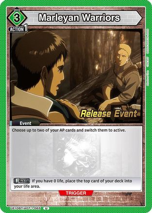 Marleyan Warriors (UE10BT/AOT-1-065) - UE10BT Attack on Titan Release Event Cards