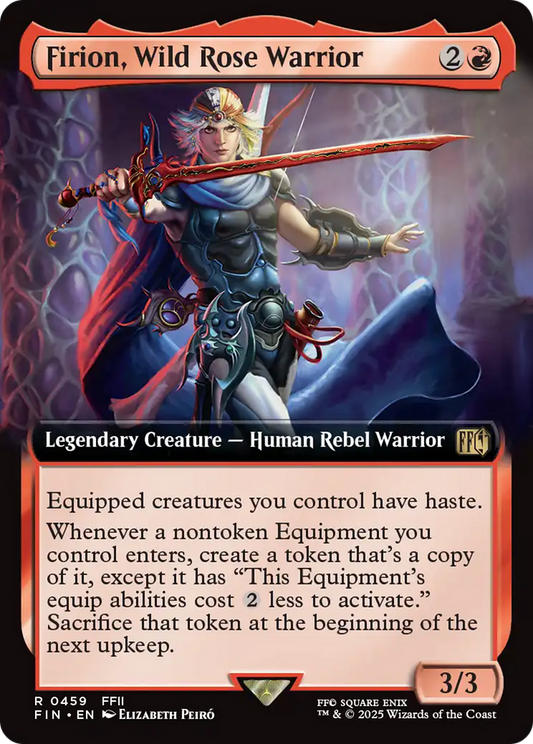 Firion, Wild Rose Warrior (FIN-459) - FINAL FANTASY: (Extended Art) Foil