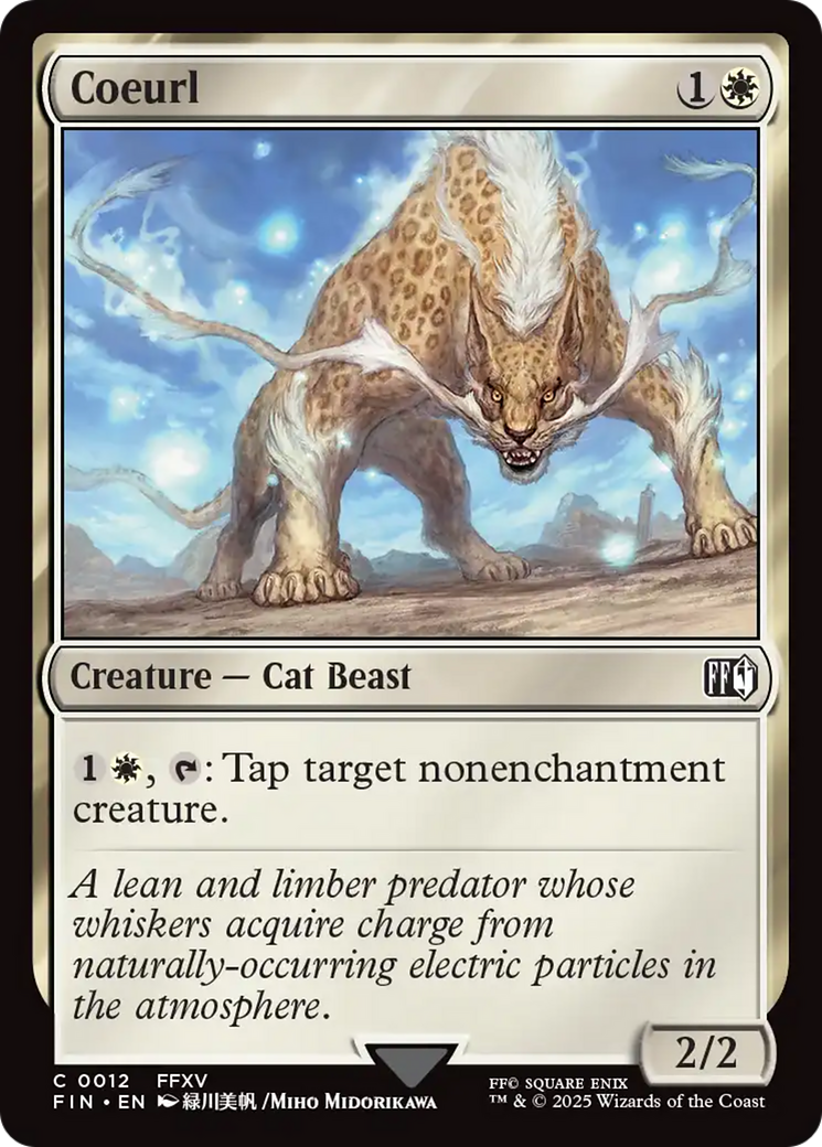Coeurl (FIN-012) - FINAL FANTASY