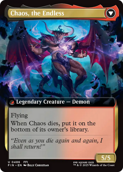 Garland, Knight of Cornelia (Extended Art) (FIN-486) - FINAL FANTASY: (Extended Art) Foil