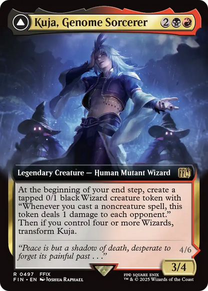 Kuja, Genome Sorcerer (Extended Art) (FIN-497) - FINAL FANTASY: (Extended Art) Foil