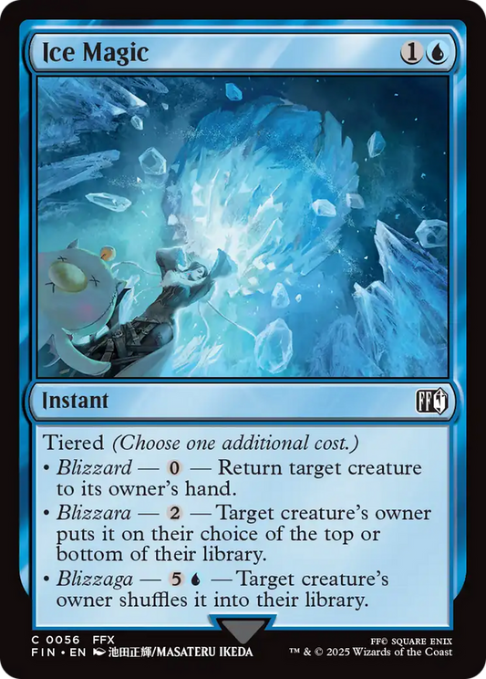 Ice Magic (FIN-056) - FINAL FANTASY Foil