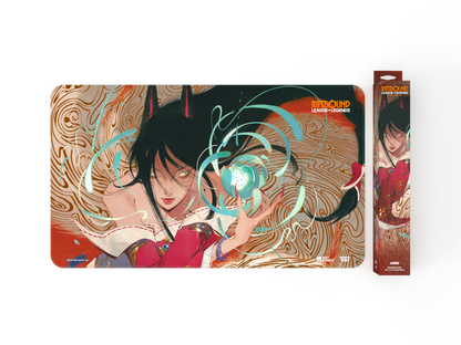 RIFTBOUND LEAGUE OF LEGENDS TCG ORIGINS PLAYMAT AHRI [PRE-ORDER] [Expected Release Date: Oct 15, 2025]
