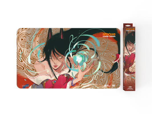 RIFTBOUND LEAGUE OF LEGENDS TCG ORIGINS PLAYMAT AHRI [PRE-ORDER] [Expected Release Date: Oct 15, 2025]