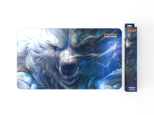 RIFTBOUND LEAGUE OF LEGENDS TCG ORIGINS PLAYMAT VOLIBEAR [PRE-ORDER] [Expected Release Date: Oct 15, 2025]