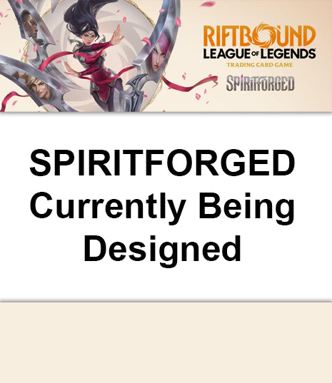RIFTBOUND LEAGUE OF LEGENDS TCG SPIRITFORGED ART SLEEVES #1 100CT  [PRE-ORDER] [Expected Release Date: Feb 15, 20256]