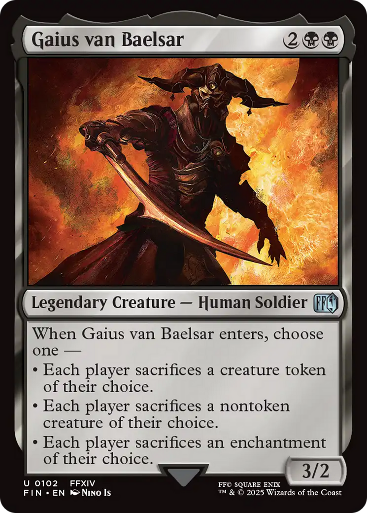 Gaius van Baelsar (FIN-102) - FINAL FANTASY