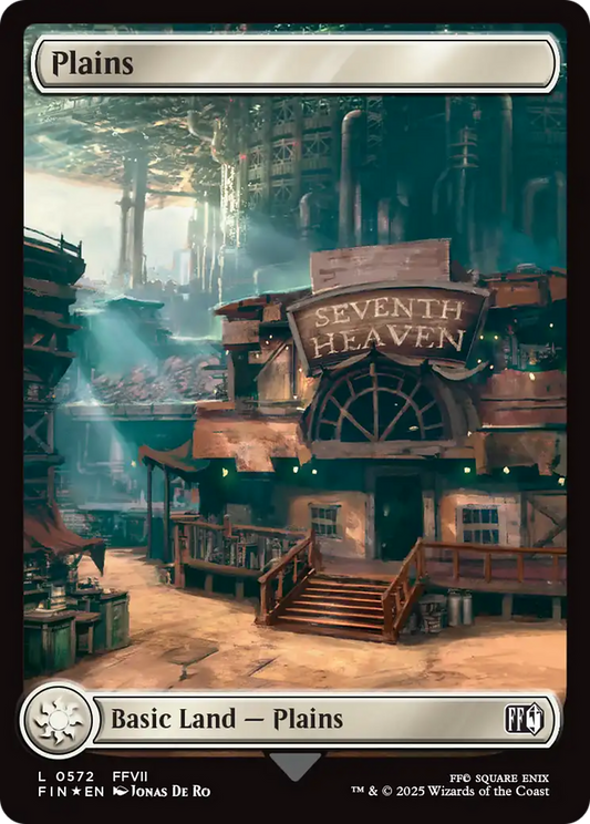 Plains (0572) (Surge Foil) (FIN-572) - FINAL FANTASY Foil