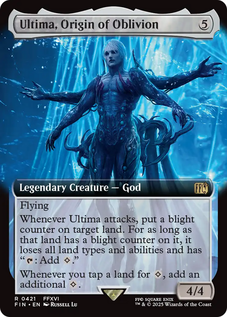 Ultima, Origin of Oblivion (FIN-421) - FINAL FANTASY: (Extended Art) Foil