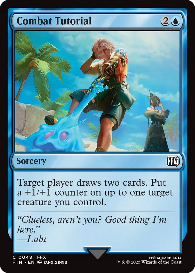 Combat Tutorial (FIN-048) - FINAL FANTASY Foil