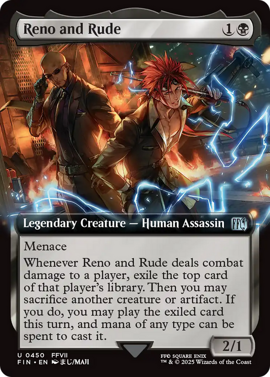Reno and Rude (FIN-450) - FINAL FANTASY: (Extended Art)