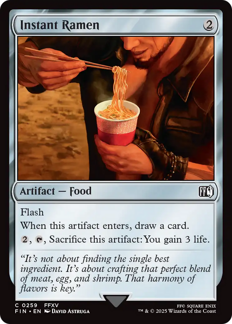 Instant Ramen (FIN-259) - FINAL FANTASY Foil