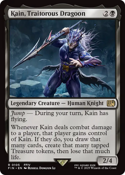 Kain, Traitorous Dragoon (FIN-105) - FINAL FANTASY Foil