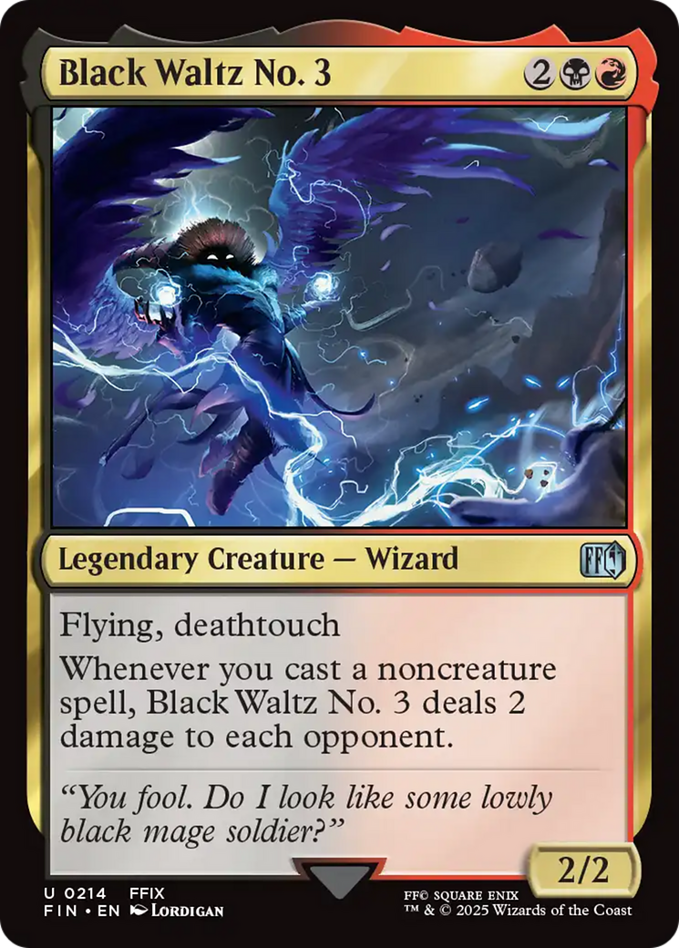 Black Waltz No. 3 (FIN-214) - FINAL FANTASY